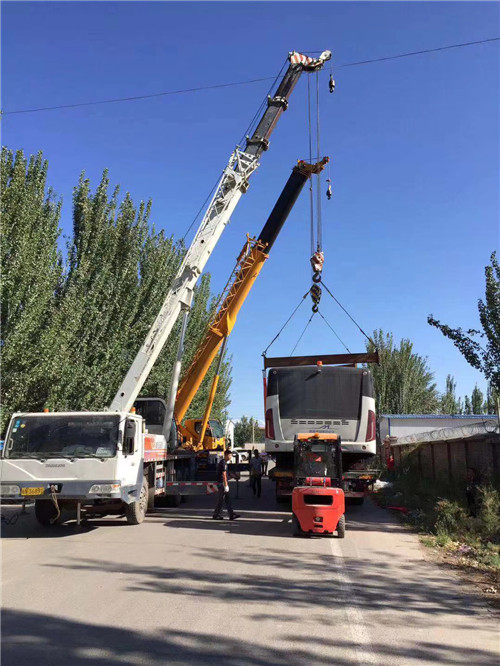 兰考县港口集装箱搬运案例